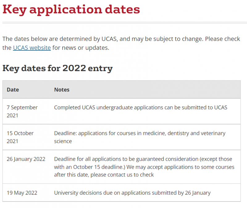 2022英国大学offer发放时间何时截止?